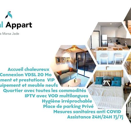 Ideal Appart La Marsa Jade Residence De Luxe Kültér fotó